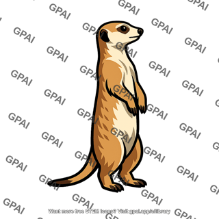 Meerkat standing