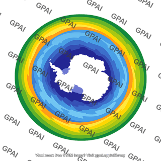 Antarctic ozone hole