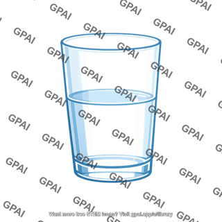 Glass of water