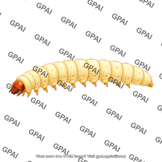 Corn rootworm larva