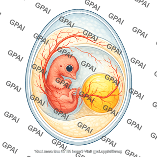 Chicken embryo day 10 in egg 882