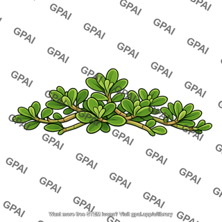 Sea dispersed shore plant