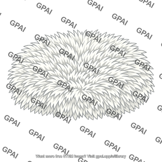 Dense plant hair