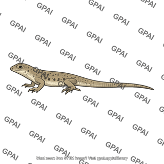 Side blotched lizard female
