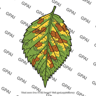 Dutch elm disease elm leaf