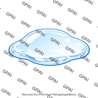 Liquid puddle