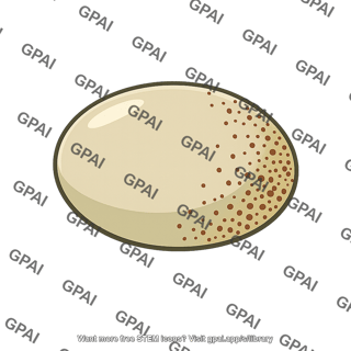 Prairie chicken egg