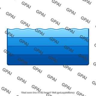 Body of water stratified