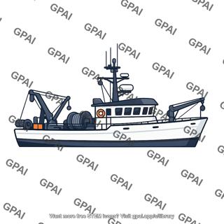 Commercial fishing boat