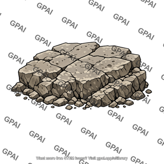 Weathered bedrock