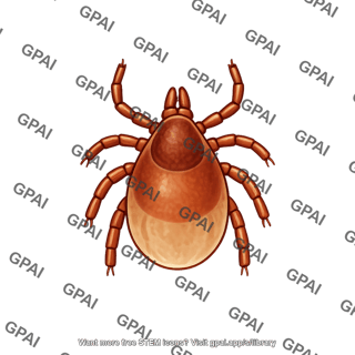 Tick larvae generic