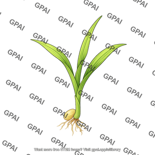 Corn seedling v1