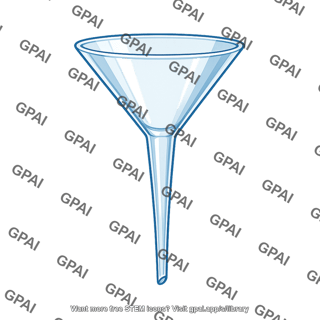 Glass funnel
