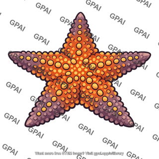 Predatory sea star
