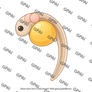 Zebrafish embryo 22. prim 6 stage