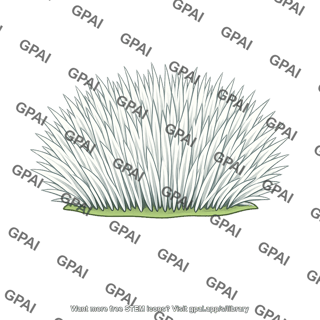 White spiky plant