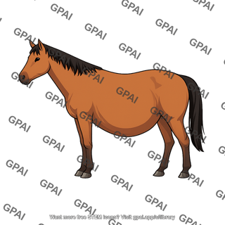 Horse pregnant