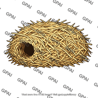 Cactus wren nest