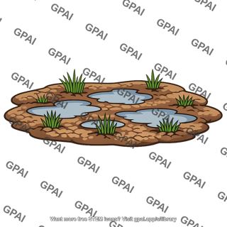 Intermittent wetland