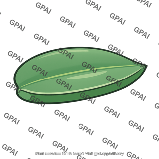 Cam plant leaf
