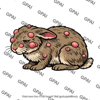 European rabbit infected