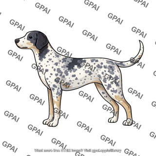 Dog catahoula leopard dog