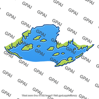 Stylized bay
