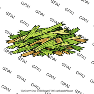 Foliage shredded