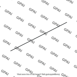Diagonal line