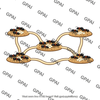 Ant colony network