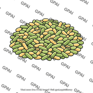 Bacterial biomass