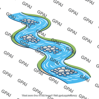 Winding river