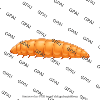 Drosophila larvae lateral