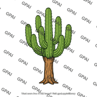 Tree forming cactus