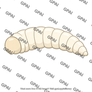 Wasp larva