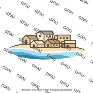 Coastal human settlement