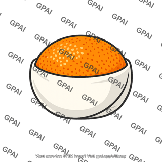 Bowl of ikura