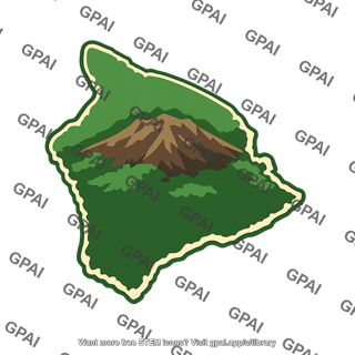 Volcanic island