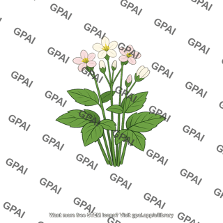 Herbaceous plant flowering