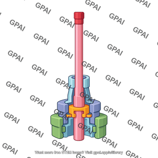 Type 3 secretion system cross section