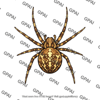 Orb weaving spider