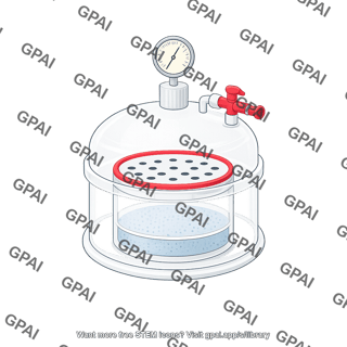 Vacuum desiccator lid