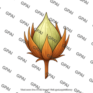 Cotton bud candle