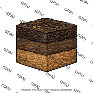 Boreal forest soil