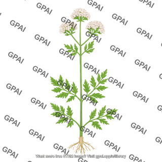 Valerian plant