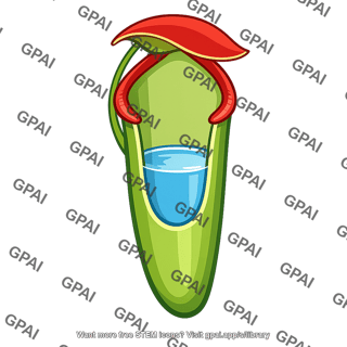 Pitcher plant water trap