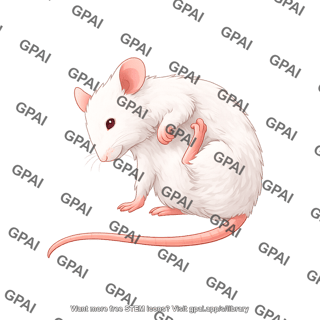 Mouse scratching back