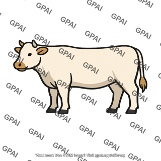 White cow