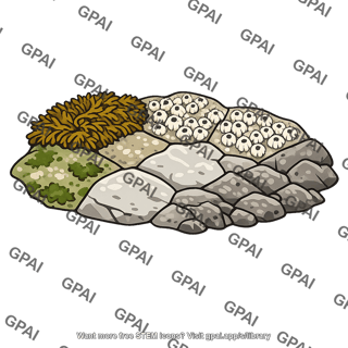 Intertidal shoreline mosaic