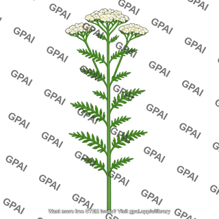 Yarrow plant tall